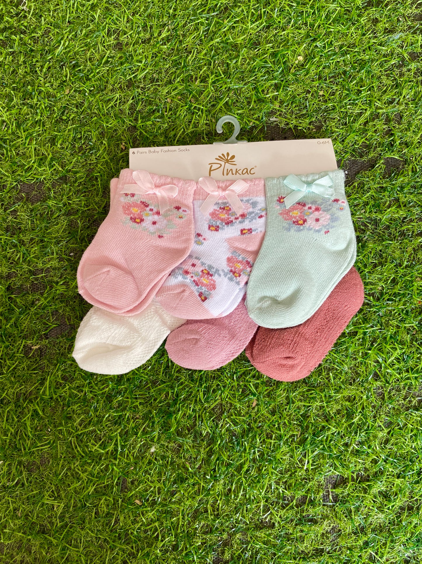 SH569-Pack of 6 Baby Socks