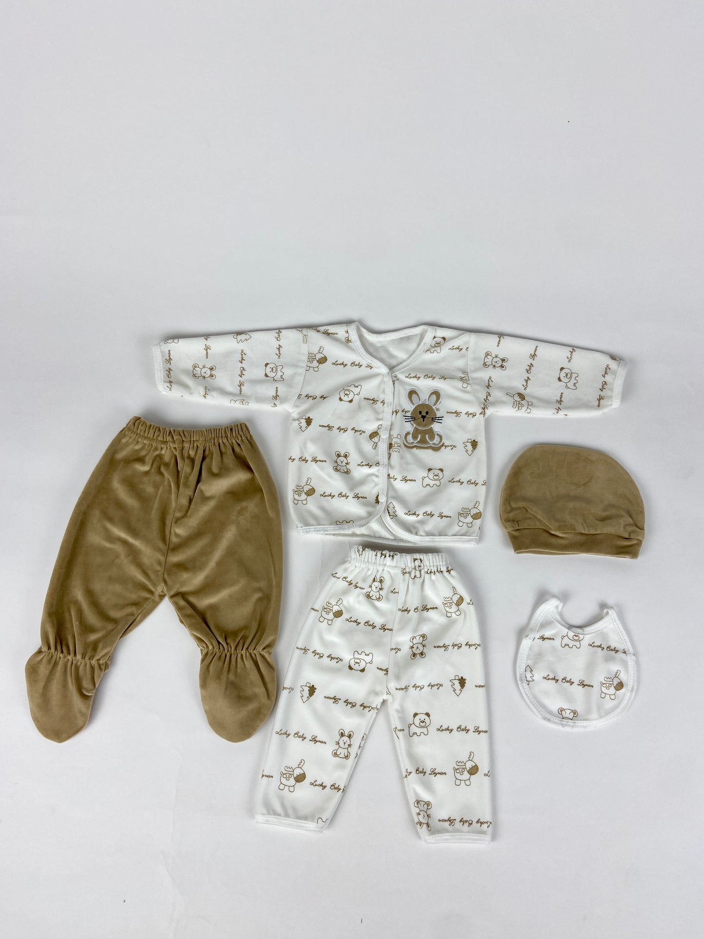 N1040-5 Pieces Winter Starter Set (0-3M)