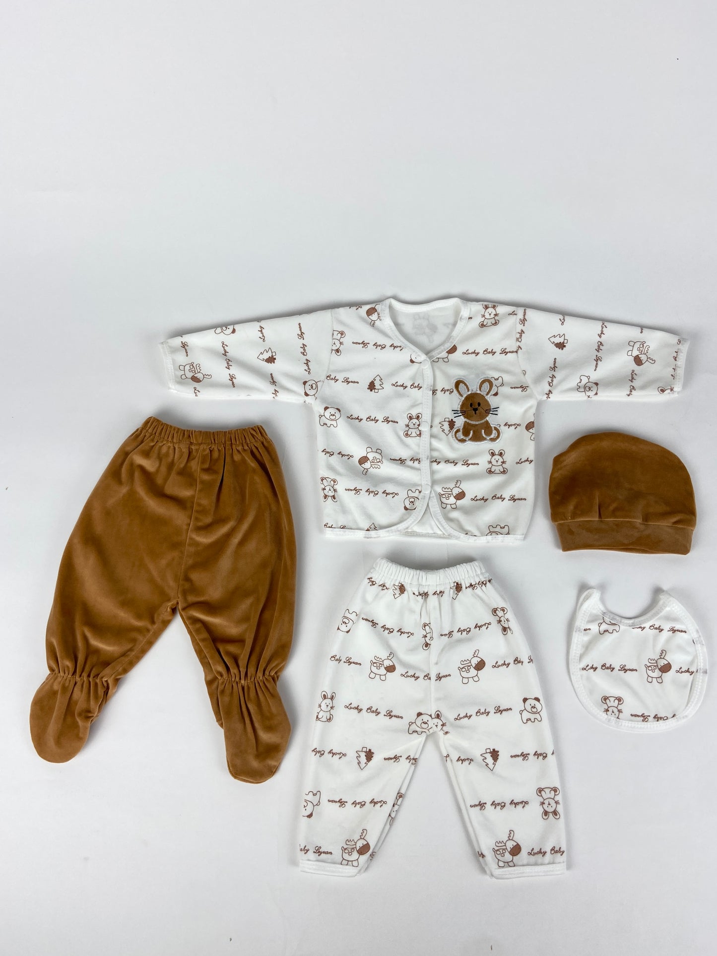 N1040-5 Pieces Winter Starter Set (0-3M)