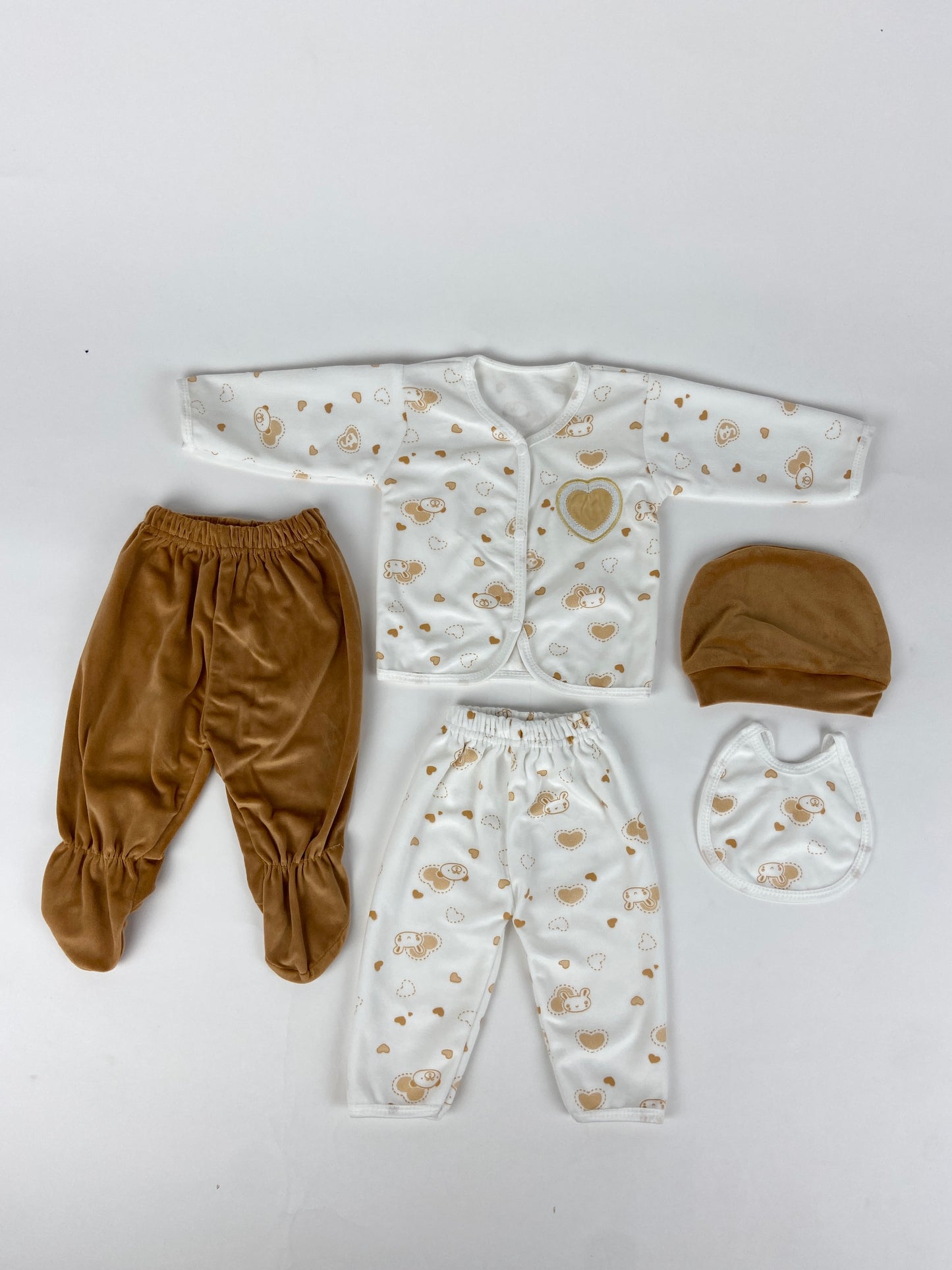 N1038-5 Pieces Winter Starter Set (0-3M)
