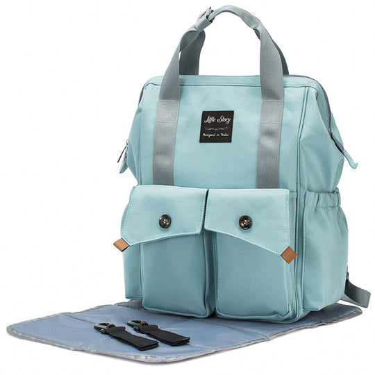 DB187-Little & Luke Bag w/ Hooks-Green