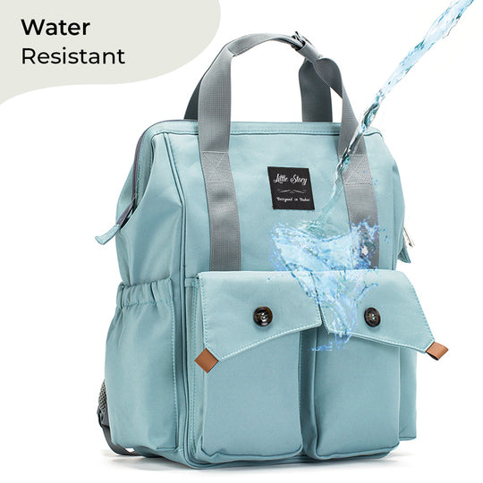 DB187-Little & Luke Bag w/ Hooks-Green