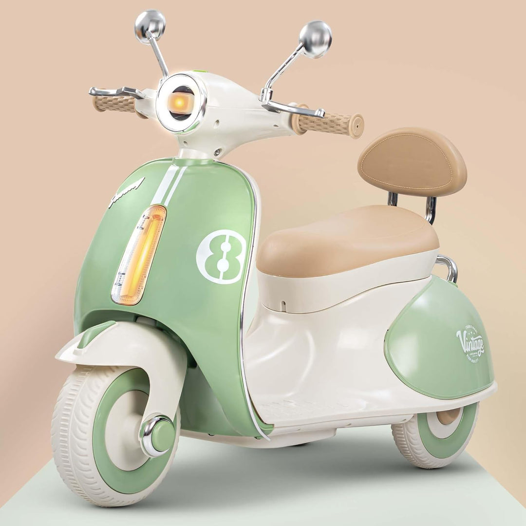 Vintage Battery Operated Vespa Scooter For Kids-M6188