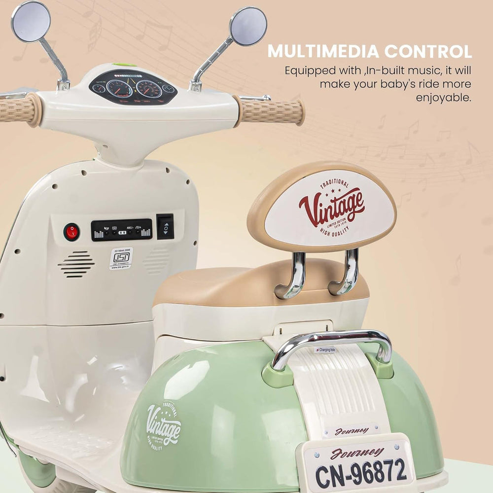 Imported Electric Vintage Vespa Scooter - M6188