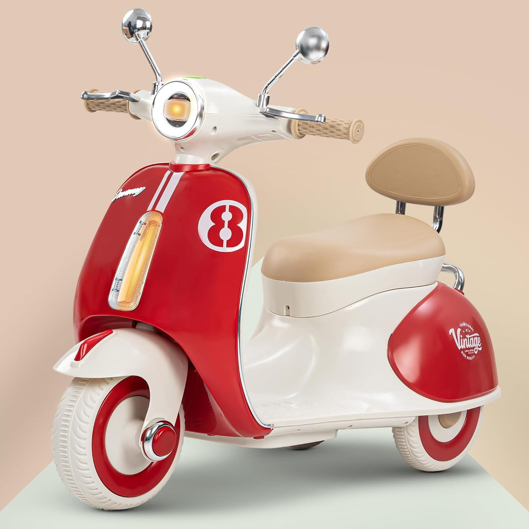 Vintage Battery Operated Vespa Scooter For Kids-M6188