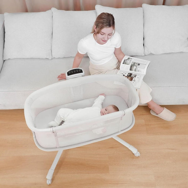 Mastela Dream Starlight Baby Crib Bassinet Swing Music 4 in 1