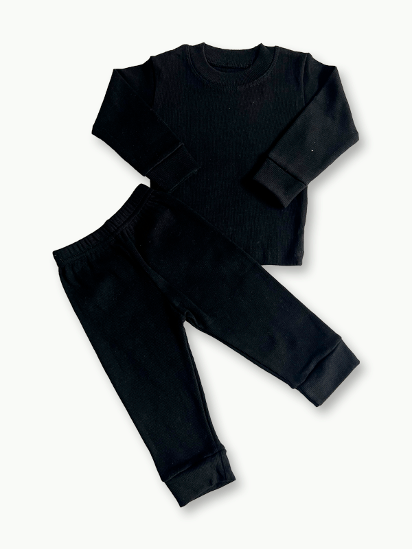 N855-Black Warmer Set 2 Piece