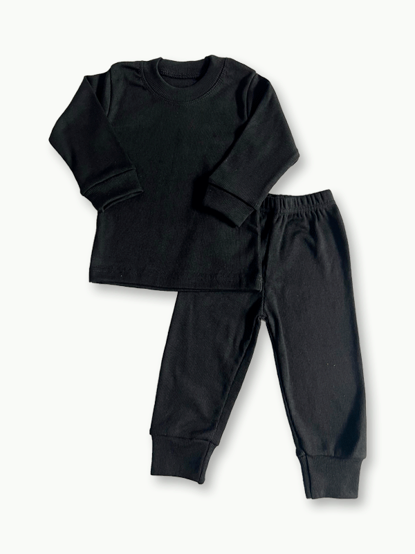 N876-Black Warmer Set (9M-10Y)