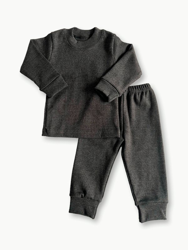 N881-Charcoal Warmer Set (9M-10Y)