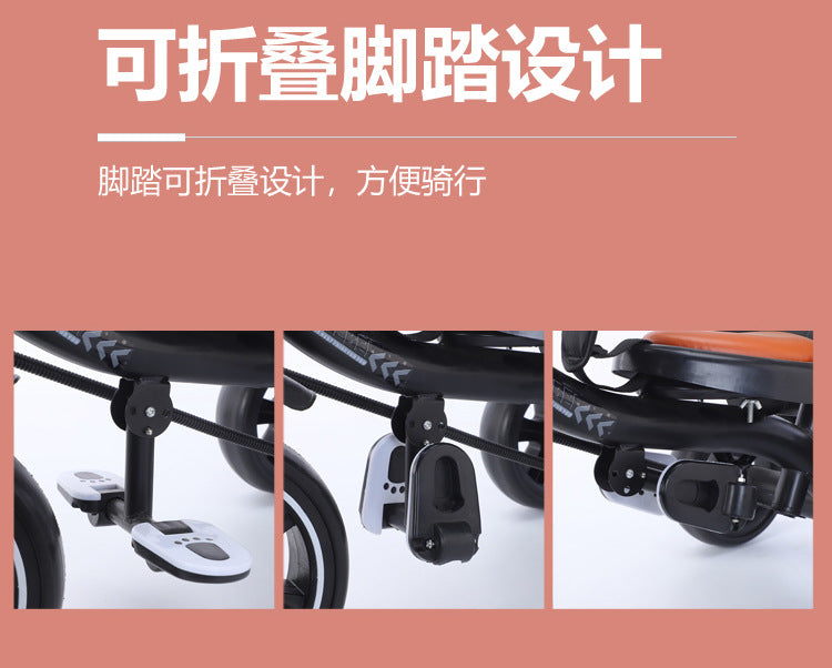 Children Stroller Type Tricycle With Light and Music