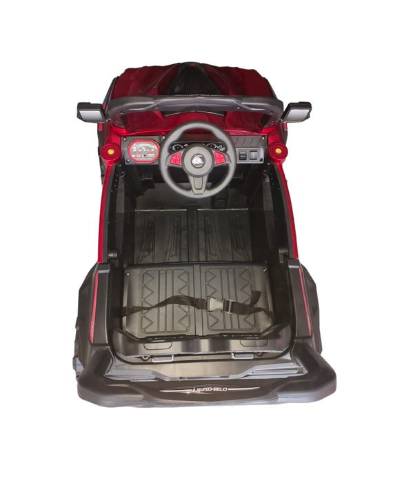 Red colour battery powered jeep with remote control-BZ-J2023
