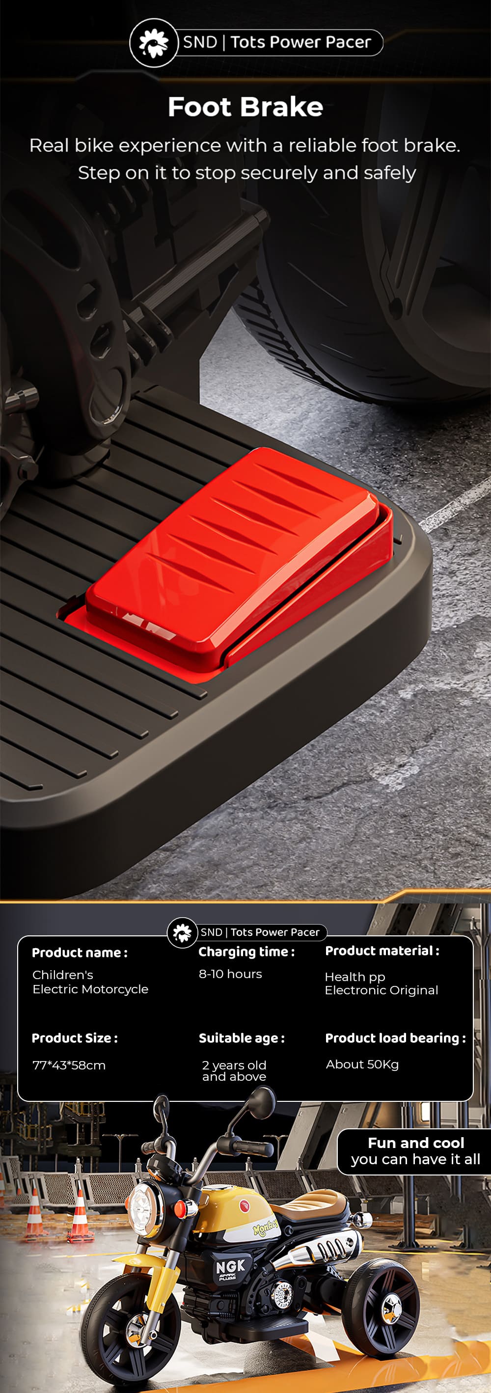 3 Wheel Roadstar Bike-AQ-936