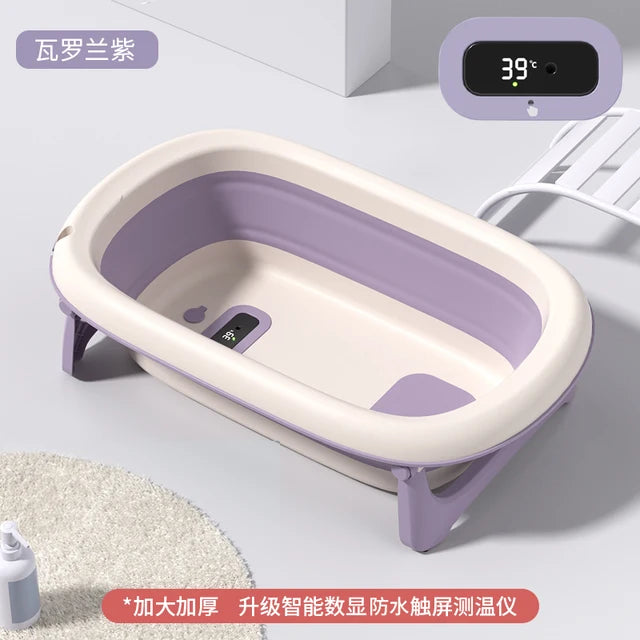 Foldable Temperature Control Baby Bather-322