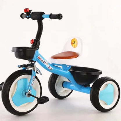 Imported Tricycle With Bucket And Leather Seat - G317