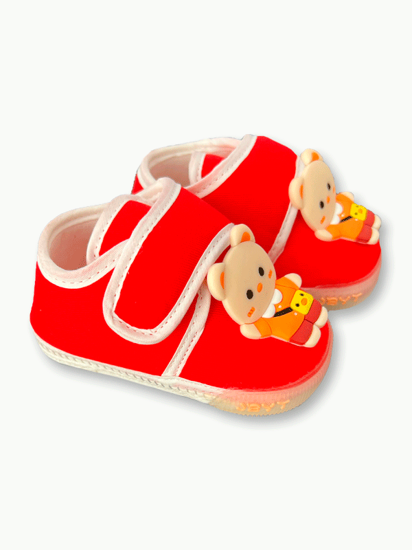 Character Baby Shoes (3-18M) - Red