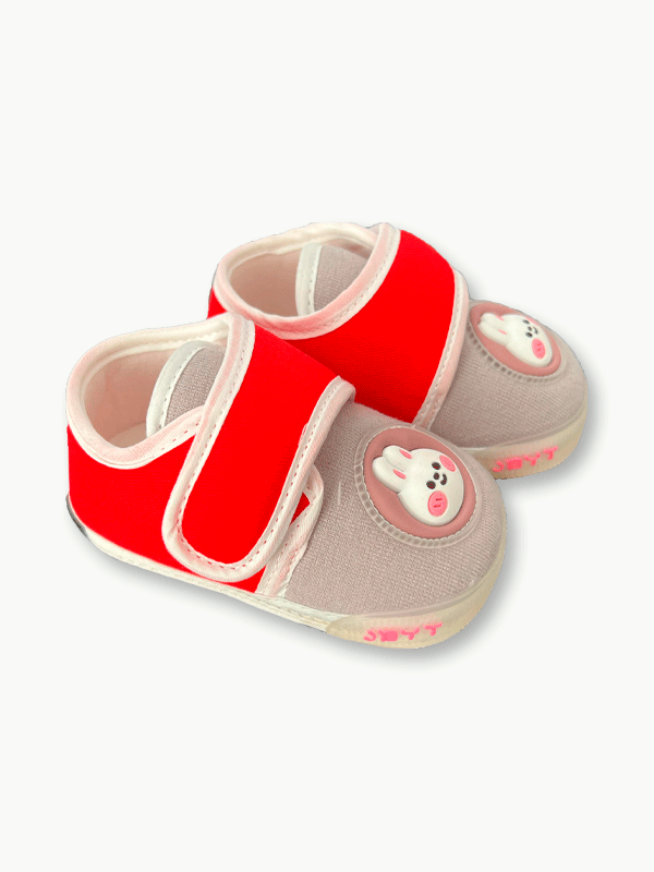 Character Baby Shoes (3-18M) - Grey