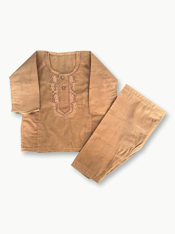 Hand Stichted Kurta Pajama (Newborn)