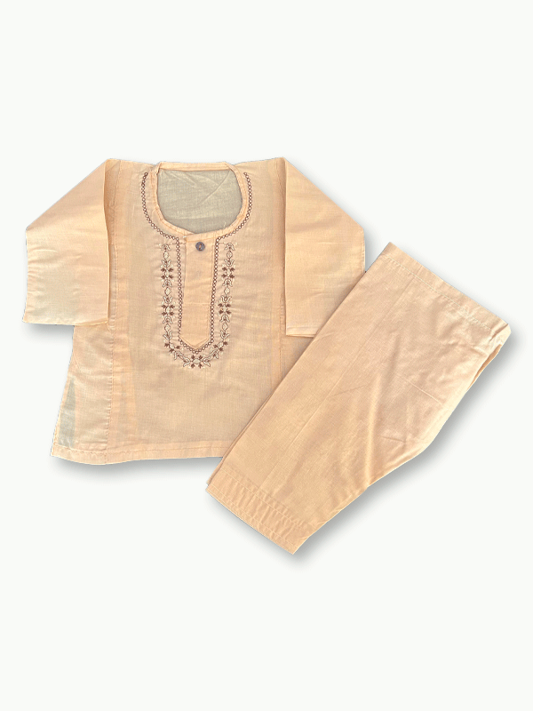 Hand Stichted Kurta Pajama (Newborn)