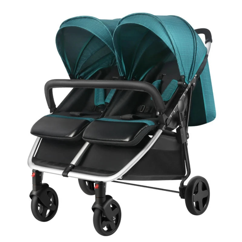 Delux Prime Twin Baby Stroller-AQ-P798