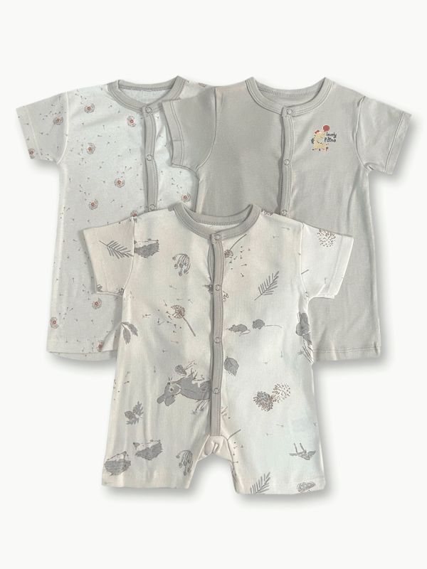 VP24-Pack of 3 Bodysuits