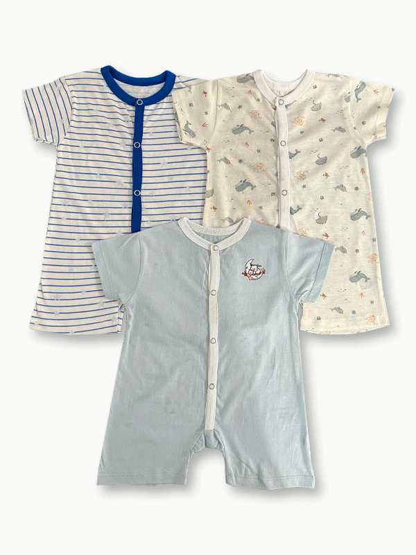 VP25-Pack of 3 Bodysuits
