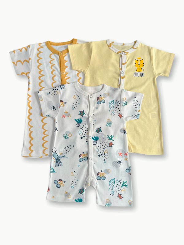 VP26-Pack of 3 Bodysuits
