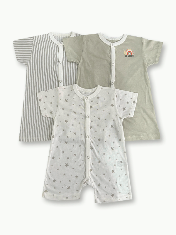 VP27-Pack of 3 Bodysuits