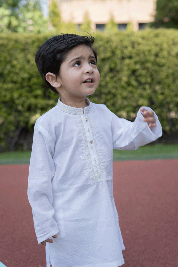 White Lawn 2 piece set (6M-7Y)