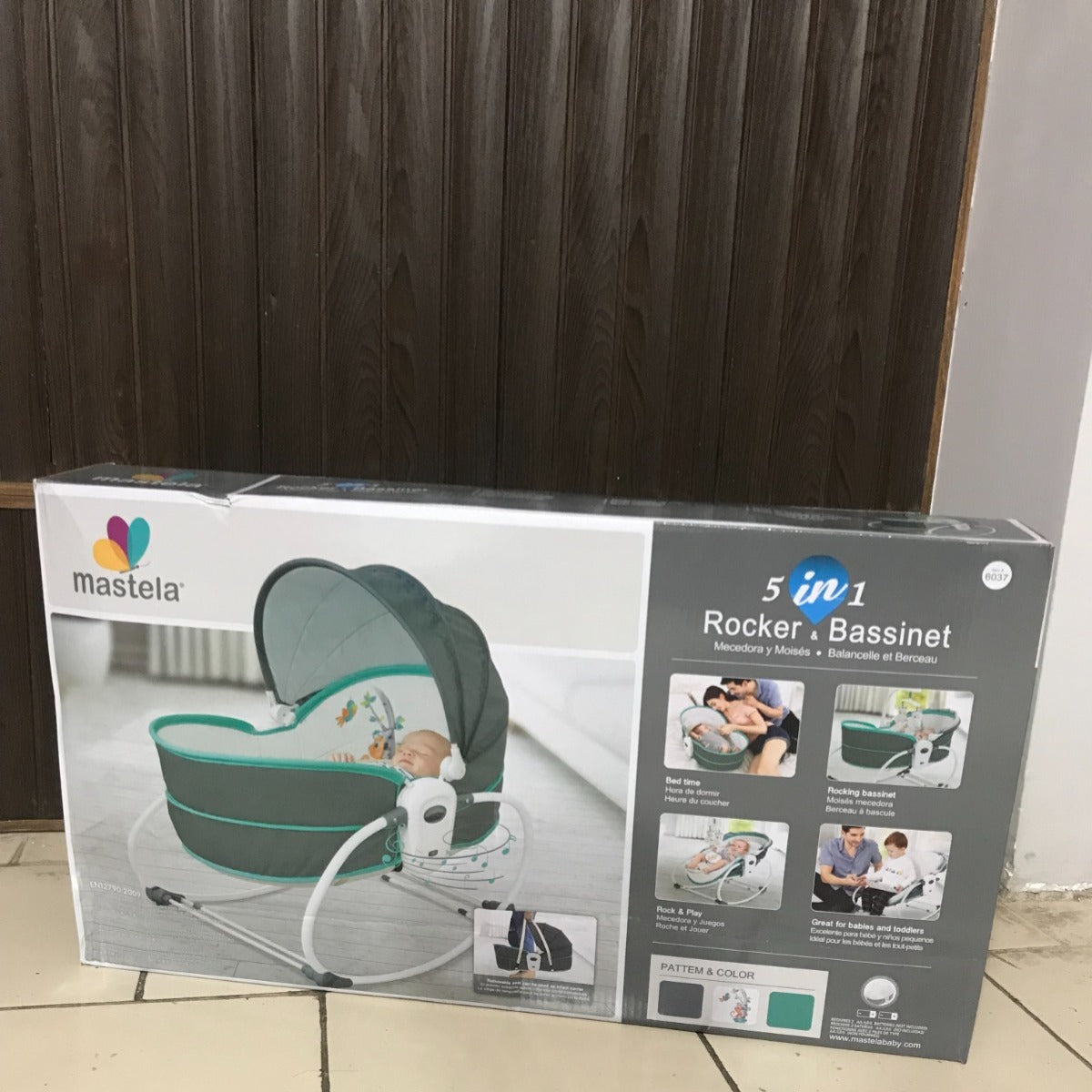 Mastela 5 in 1 Rocker & Bassinet 6037