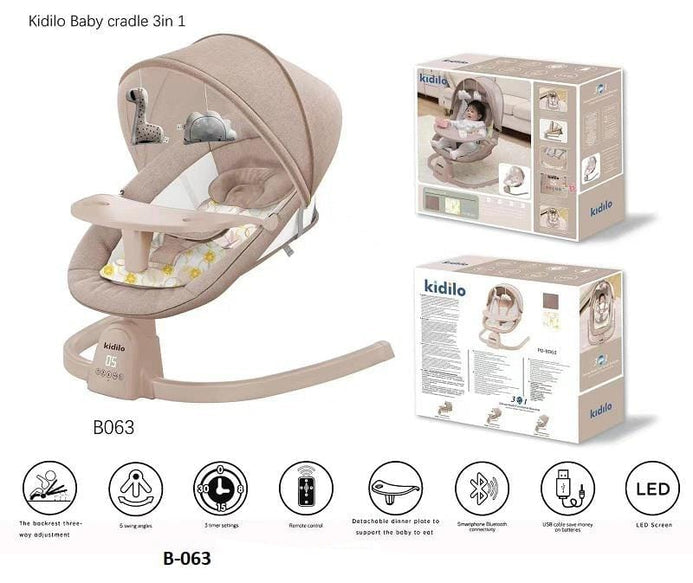 Kidilo Craddle 3 in 1 (B063)