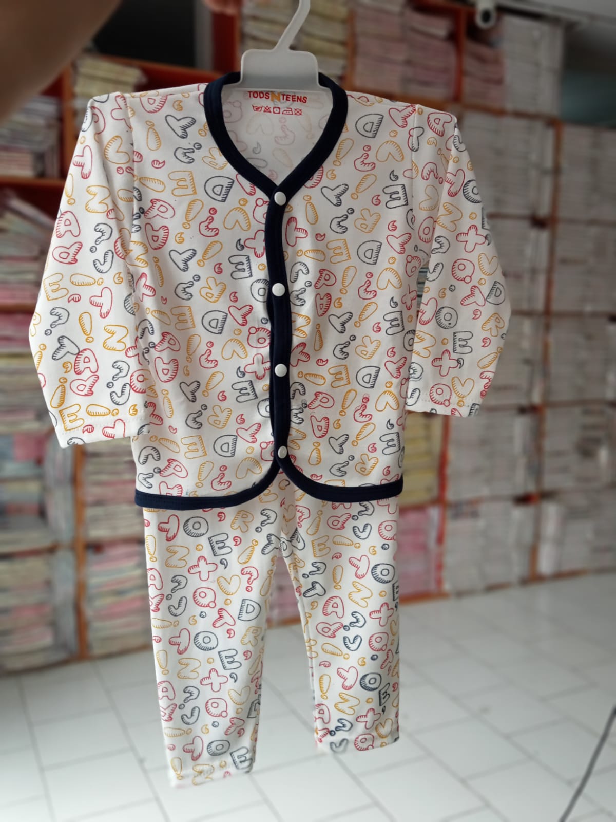 B484-Kids Night suit