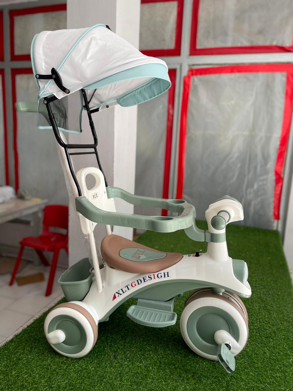 3 Wheel Tricycle & Push & Baby Push Car - 606