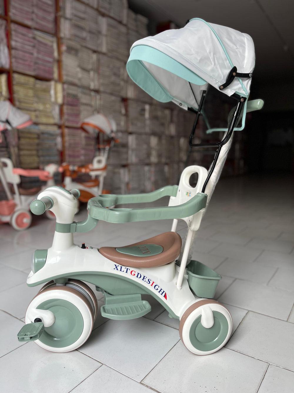 3 Wheel Tricycle & Push & Baby Push Car - 606