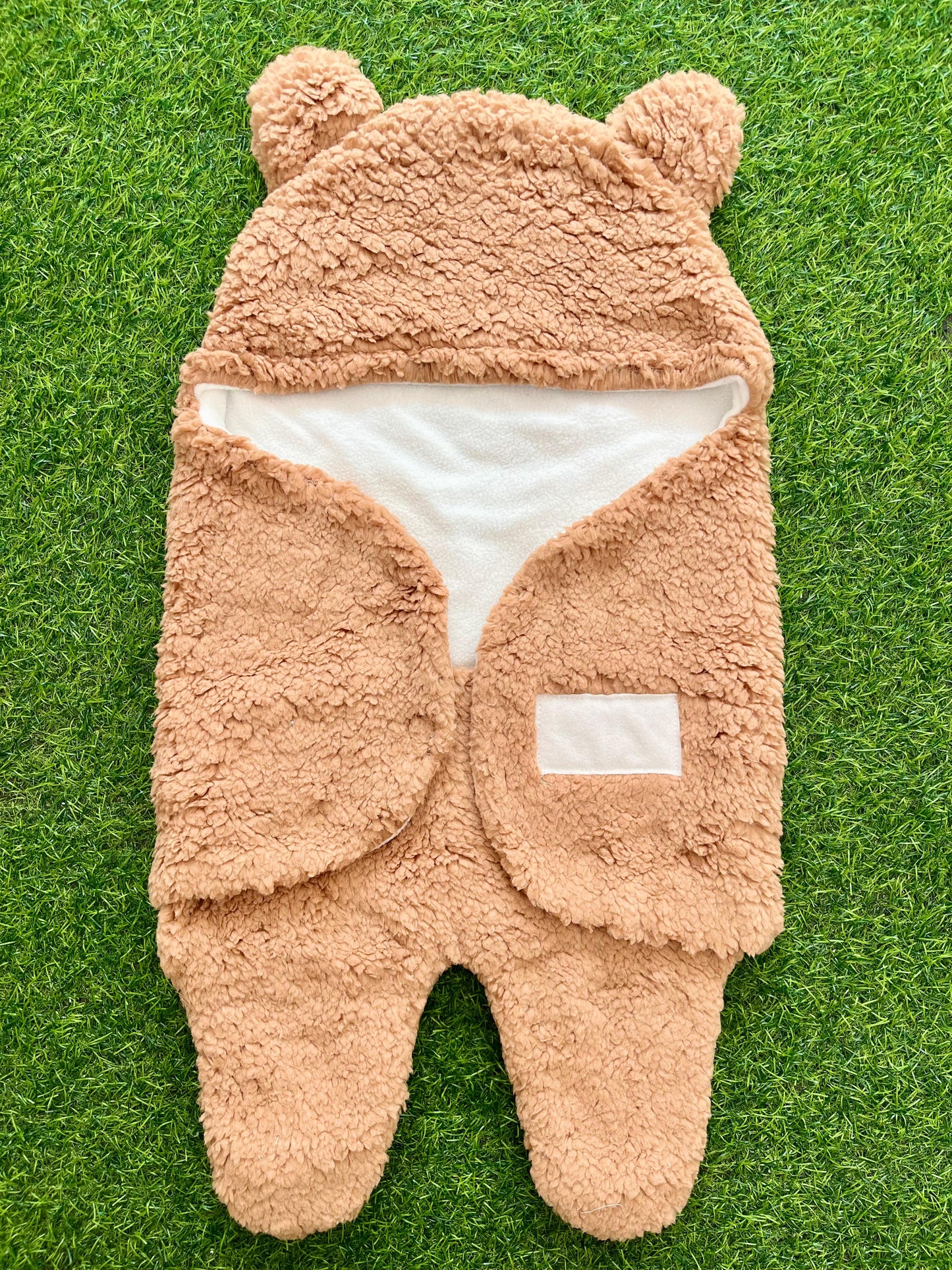 SHT351-Baby Romper Blanket Wrap (0-6M)
