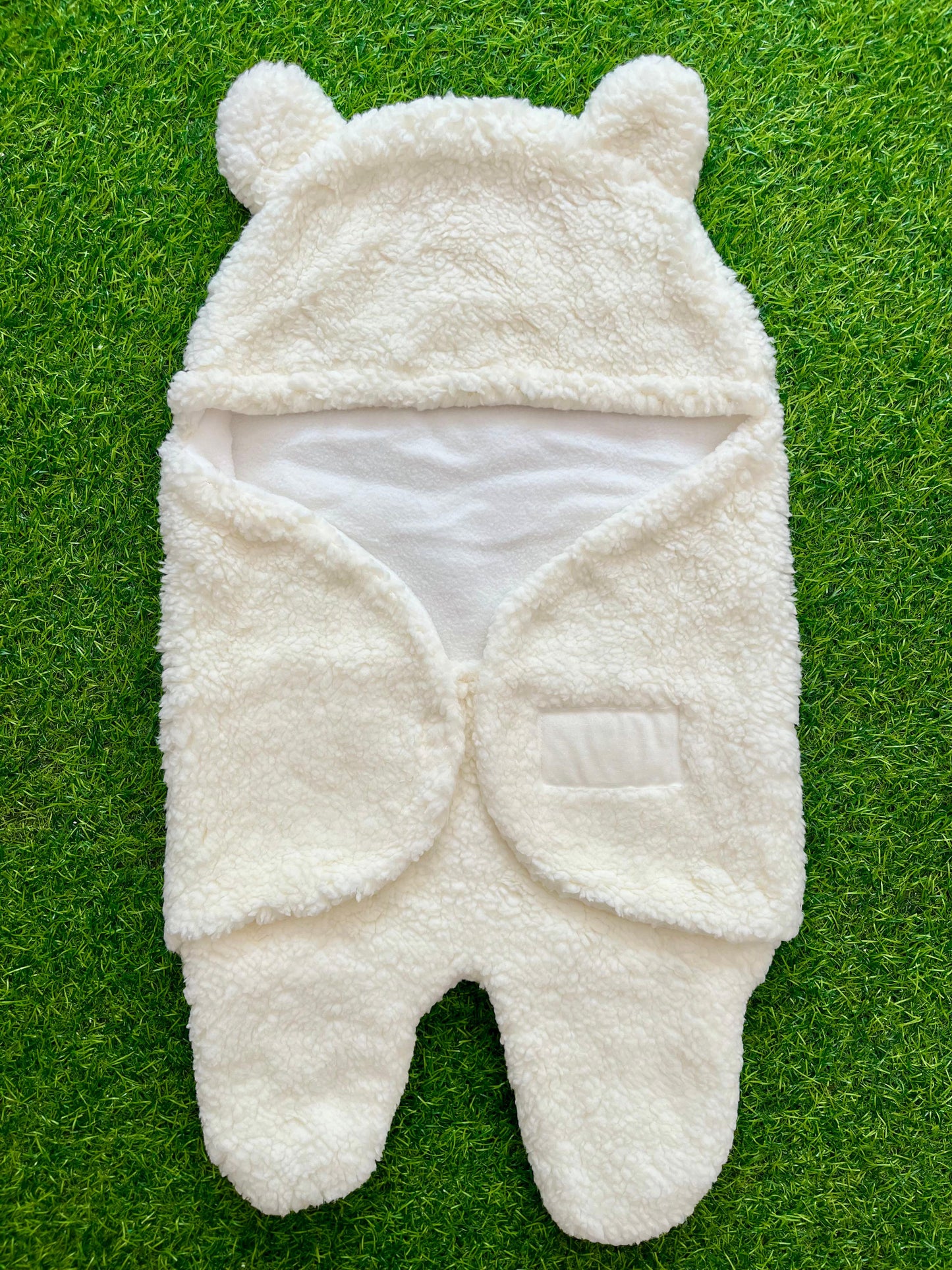SHT351-Baby Romper Blanket Wrap (0-6M)