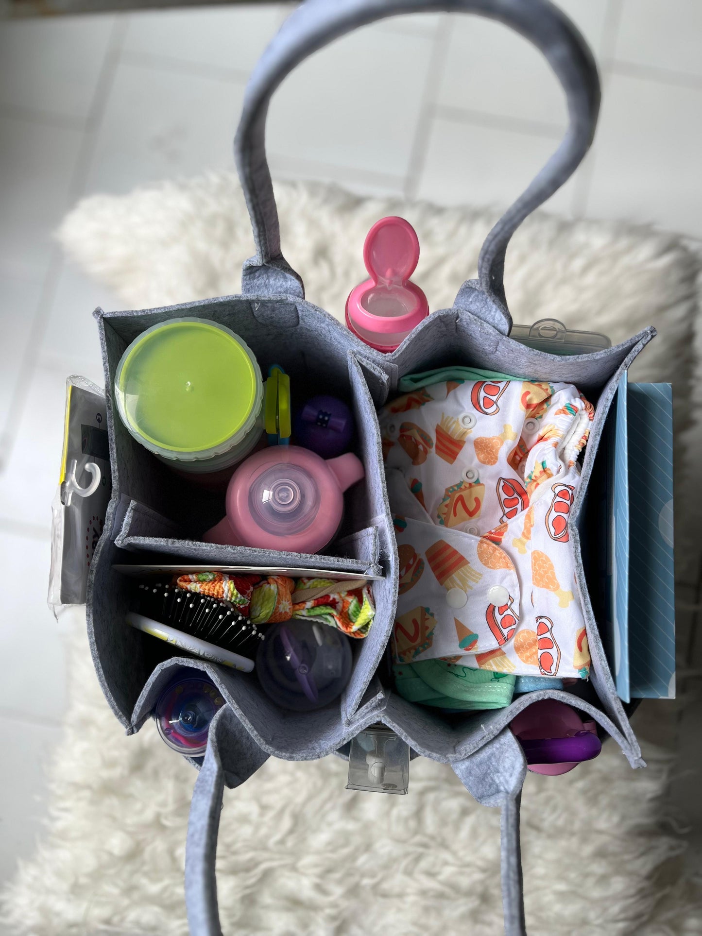 DB184- Diaper Organizer Caddy
