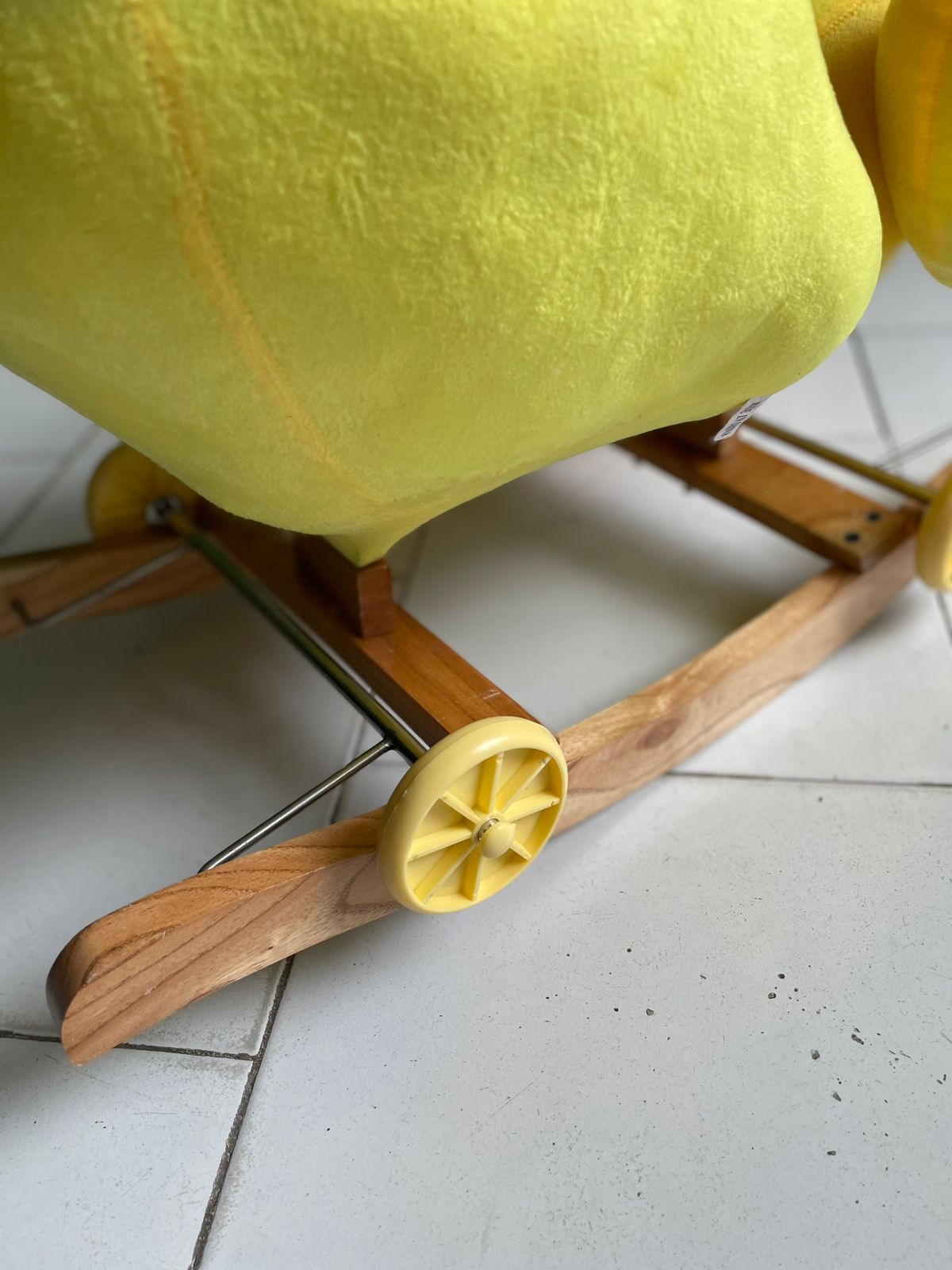 2in1 ride Rocker for Children Yellow Duck-BZ