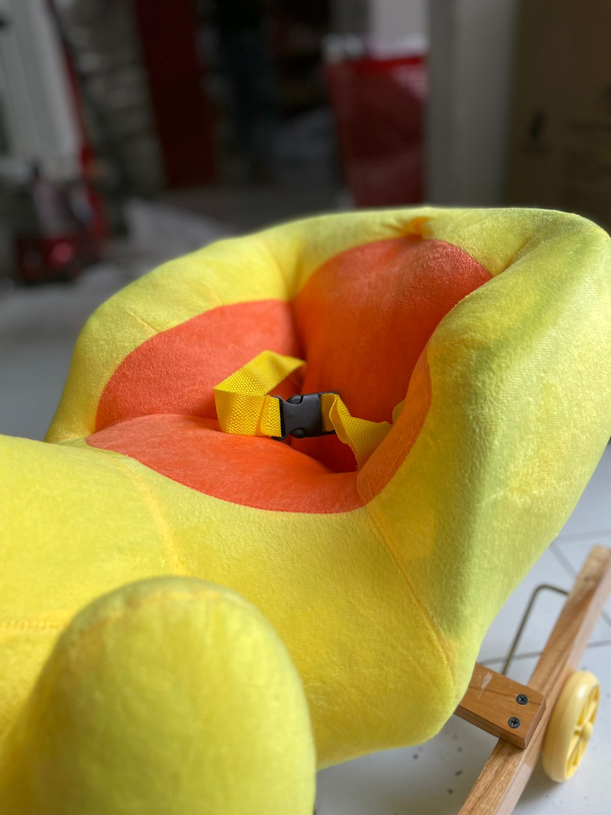 2in1 ride Rocker for Children Yellow Duck-BZ