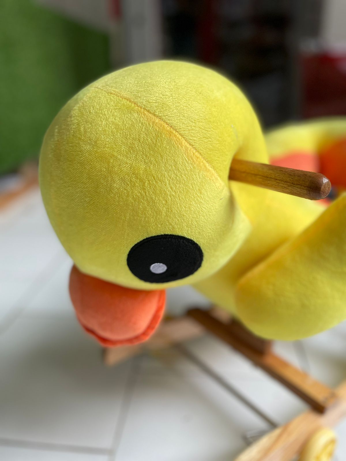 2in1 ride Rocker for Children Yellow Duck-BZ