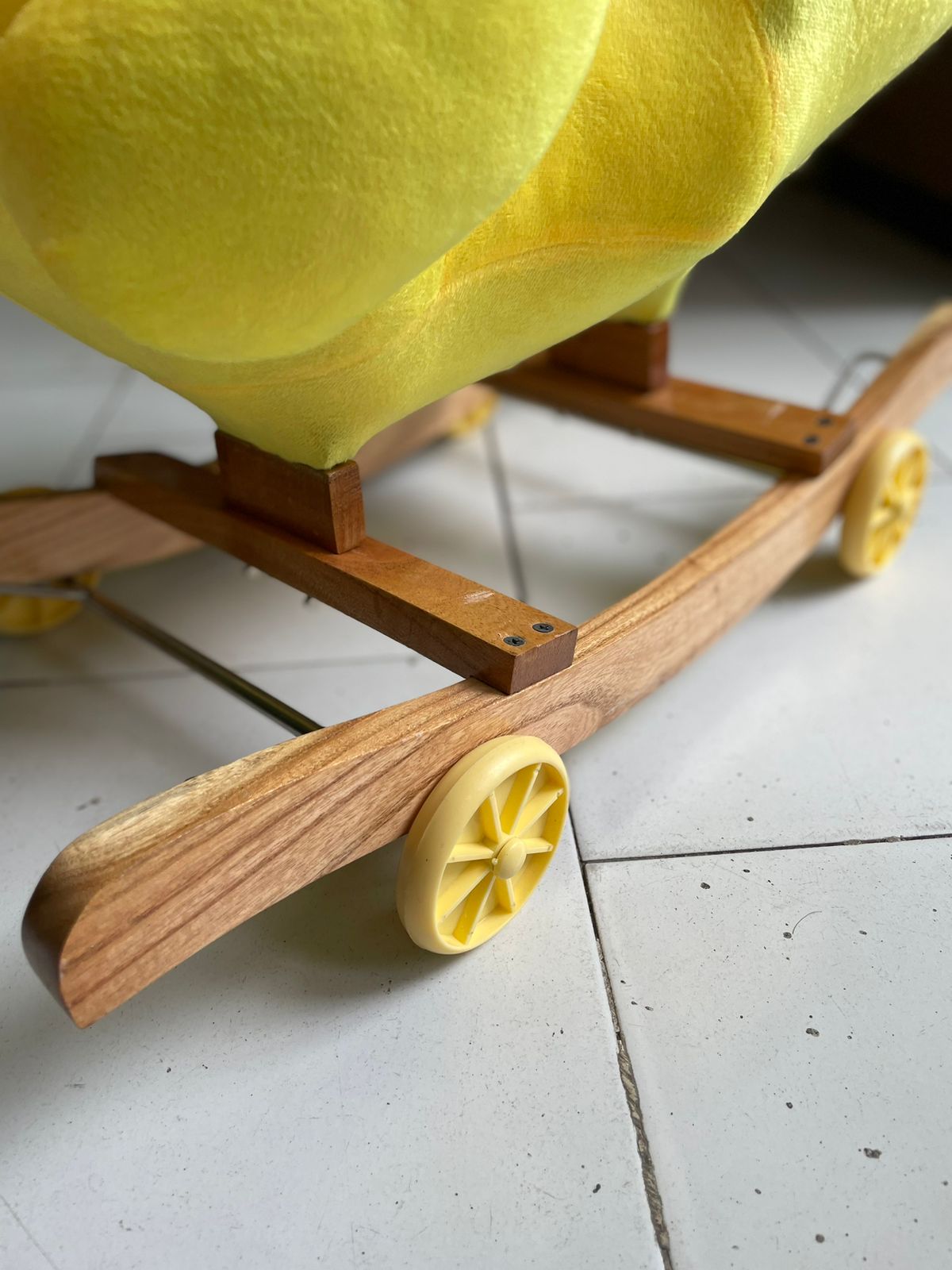 2in1 ride Rocker for Children Yellow Duck-BZ