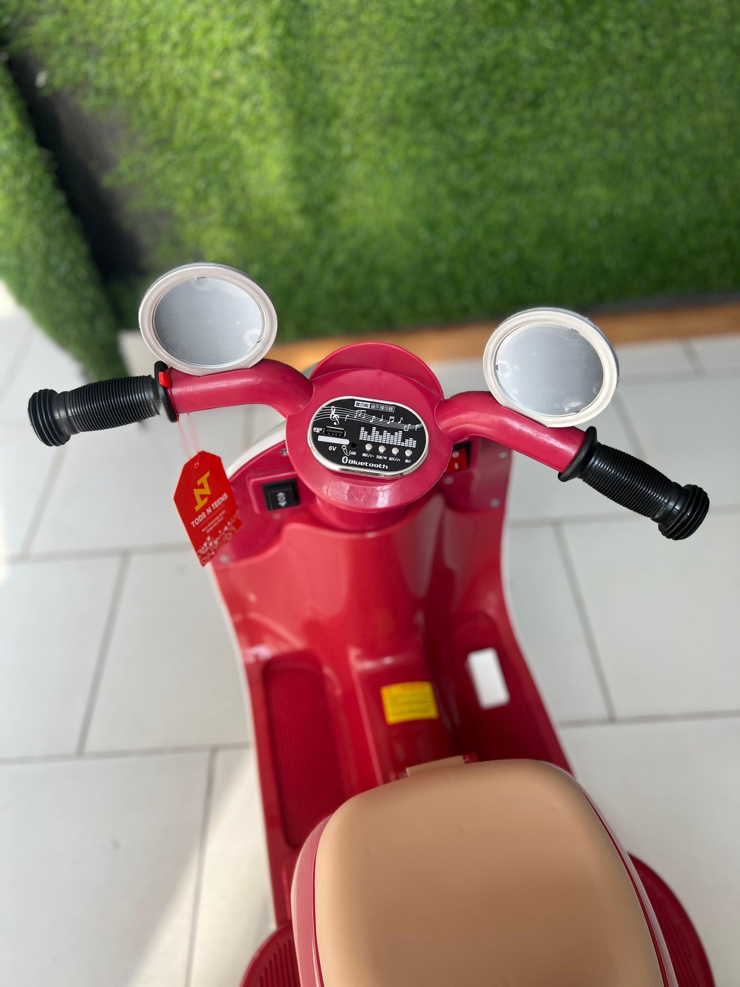 Double Seat Vespa Electric Scooter-AQ-9118
