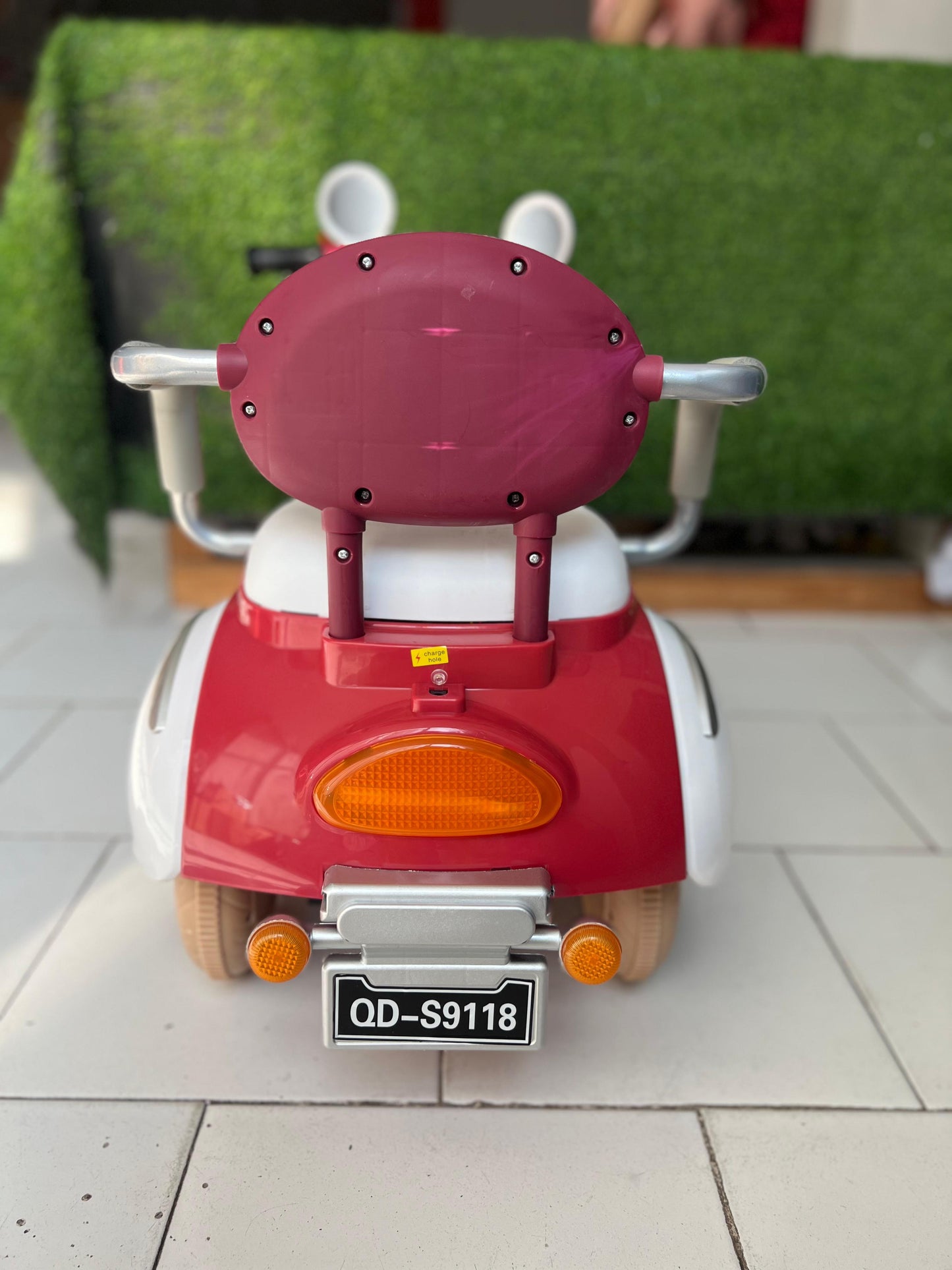 Double Seat Vespa Electric Scooter-AQ-9118