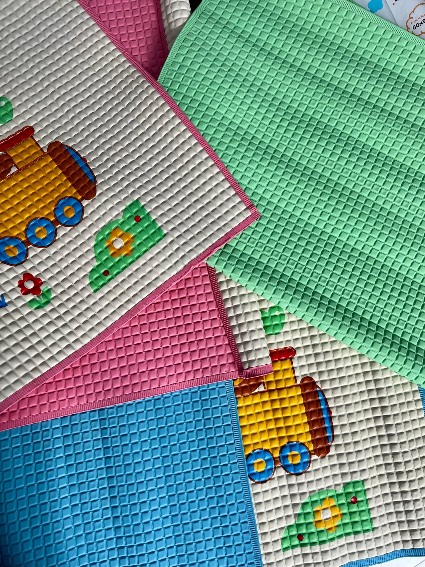 Premium Air-Filled Rubber Cot Sheet 60cm X 90cm