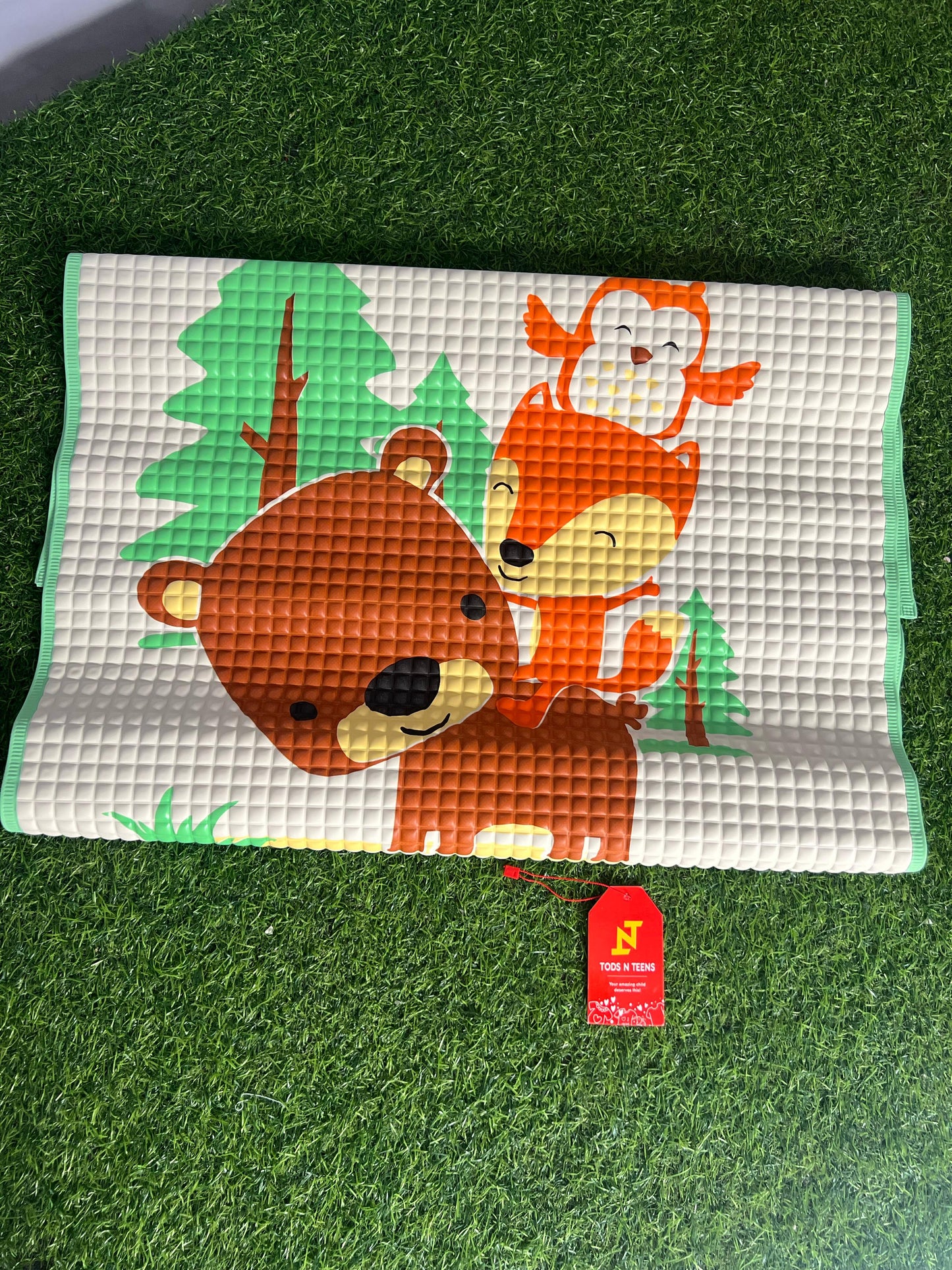 Premium Air-Filled Rubber Cot Sheet 60cm X 90cm