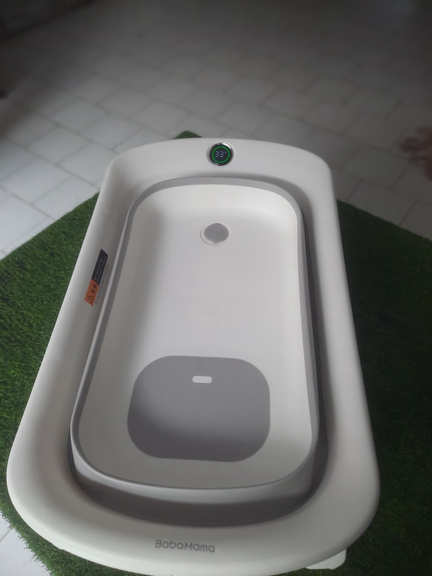 Deluxe Large Baby Bather With Thermometer 6011