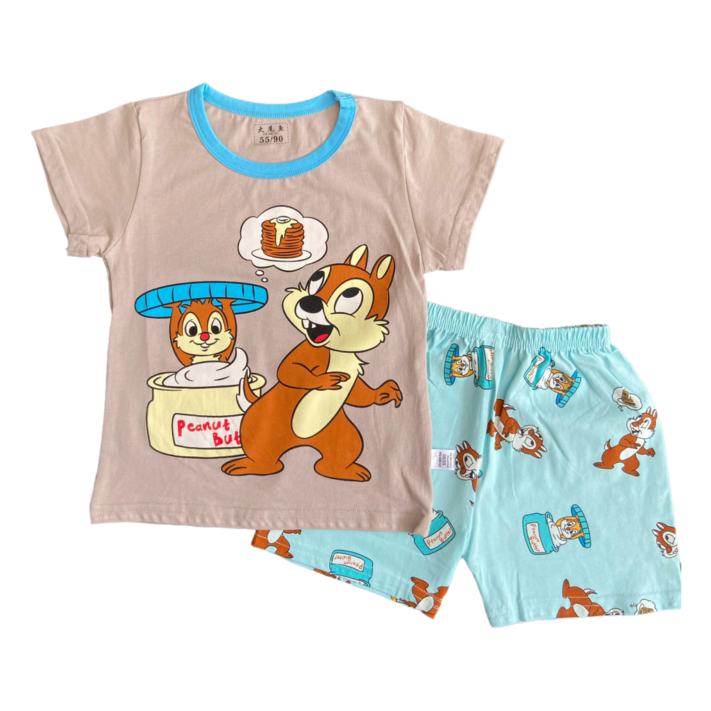 Nutella Summer Short + Shirt Set