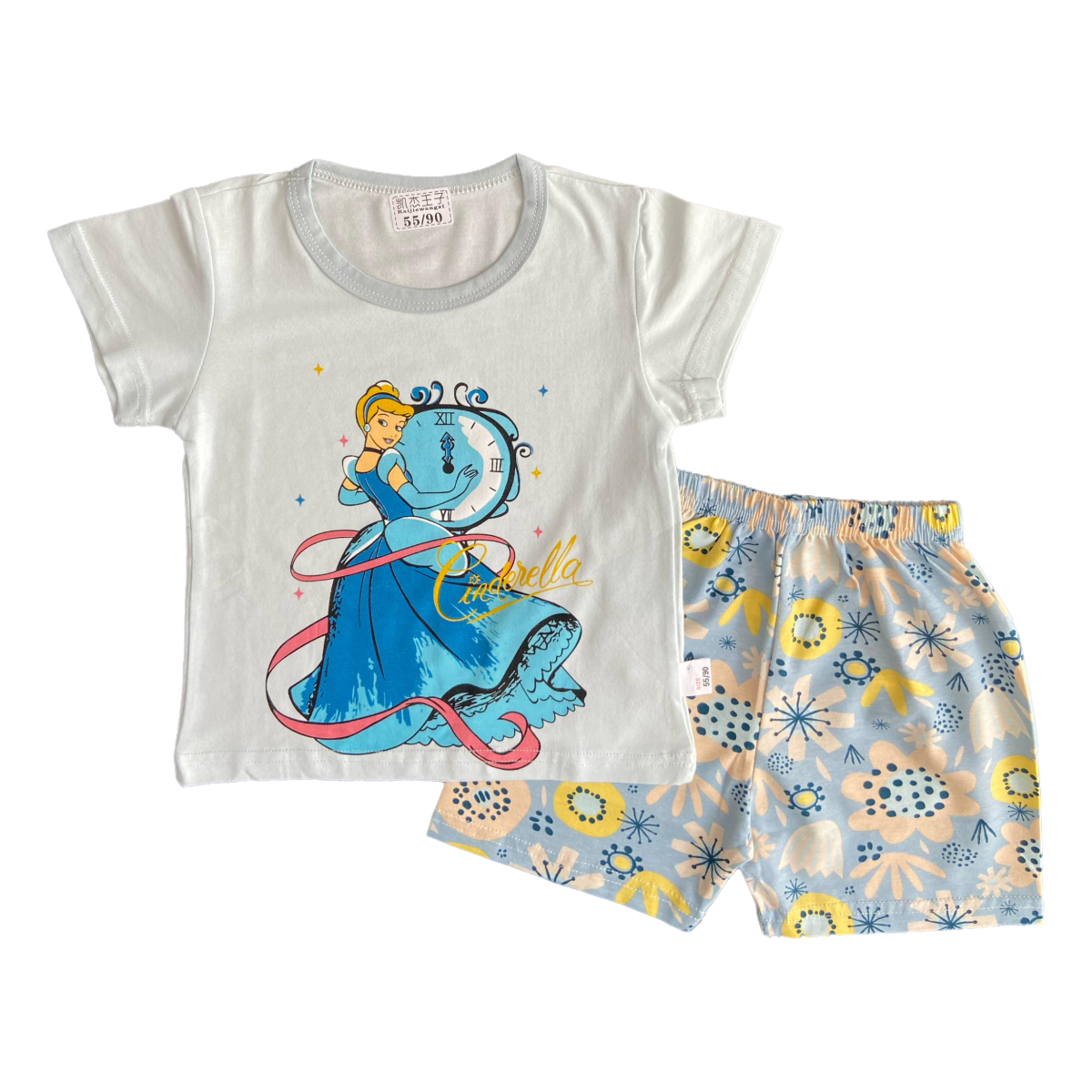 Princess Summer Short + Shirt Set