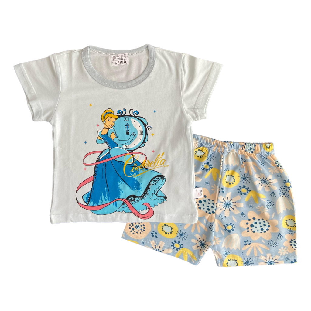 Princess Summer Short + Shirt Set