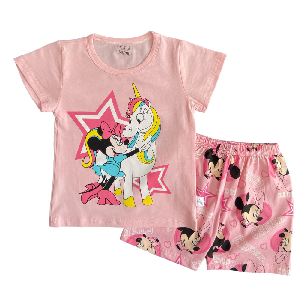 Disney Summer Short + Shirt Set