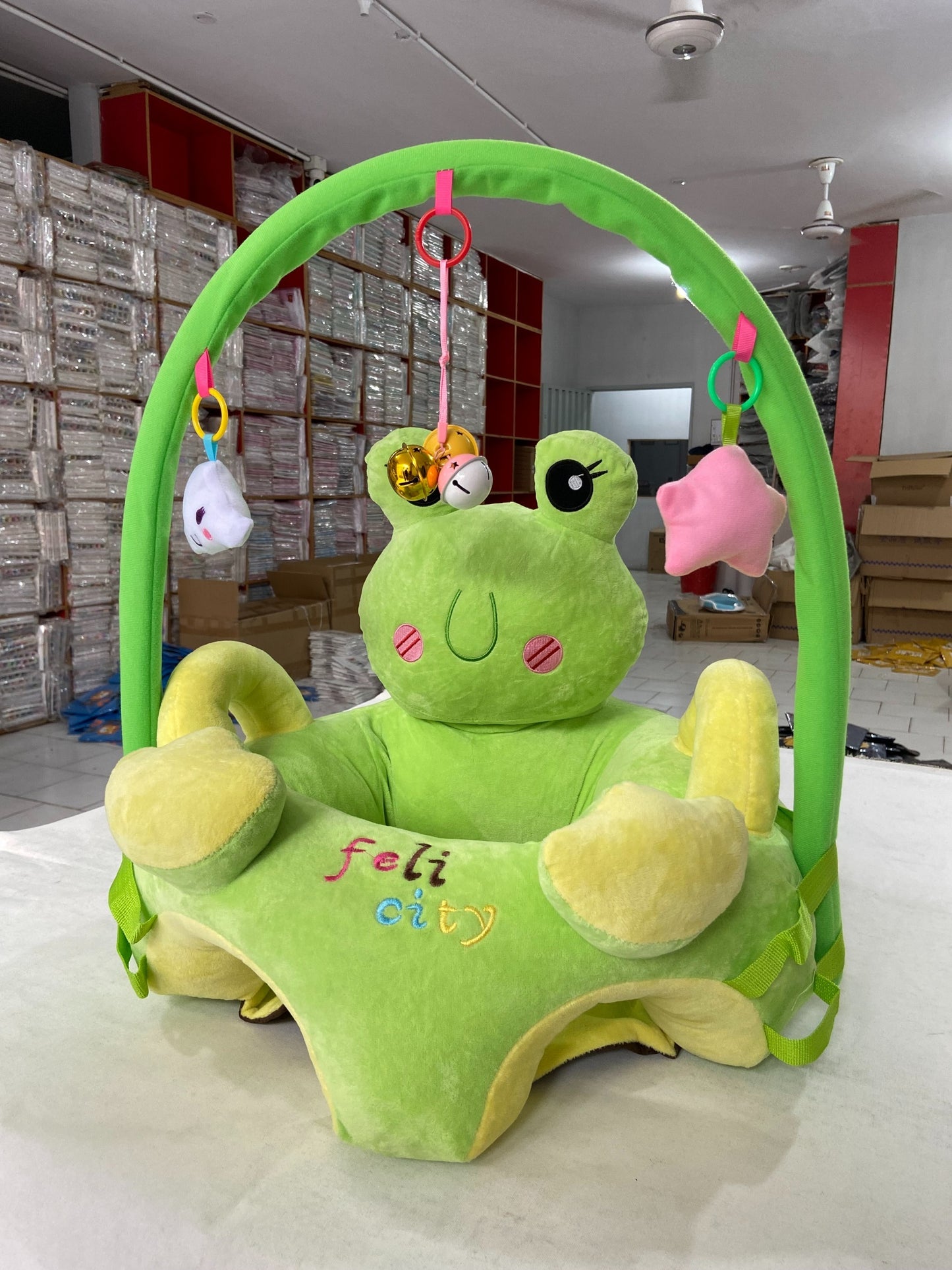 Baby Learning Sofa Support Seat GREEN
